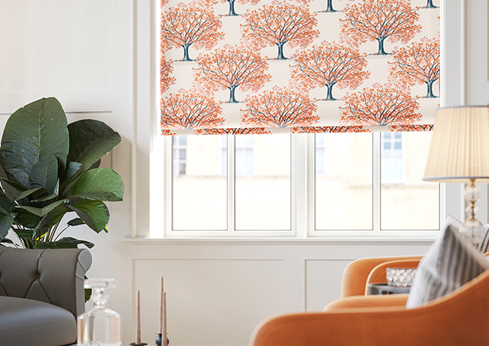 Classic Woodland, Autumn - Motorised Roman Blind - Image 5